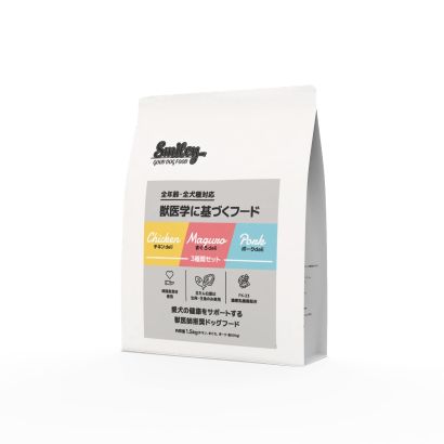 Smiley 3種類セット（チキン、ポーク、まぐろ各500g）